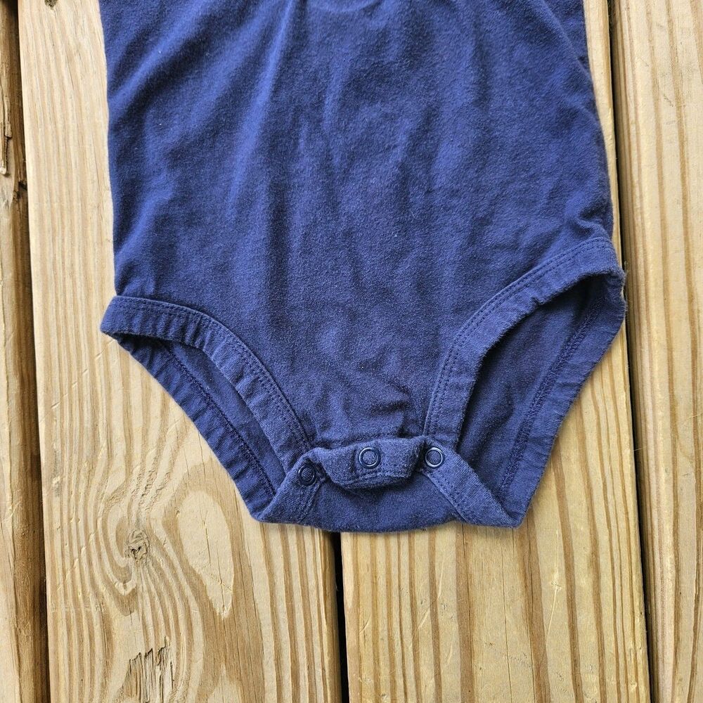 Carter's 2-Piece Color-Block Hooded Bodysuit Striped Pants Set 18M - Picture 5 of 11